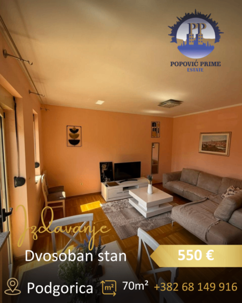 Kiralık - Daire Podgorica, Zabjelo