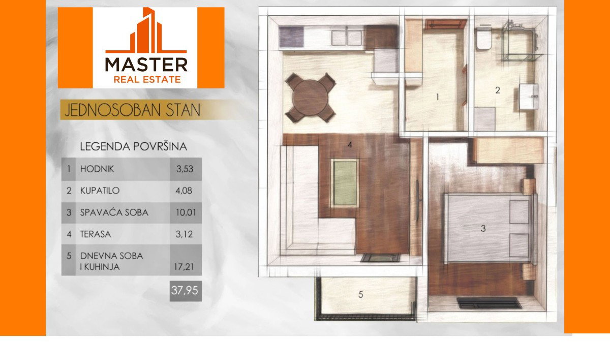 Satış - Daire Podgorica, Zabjelo
