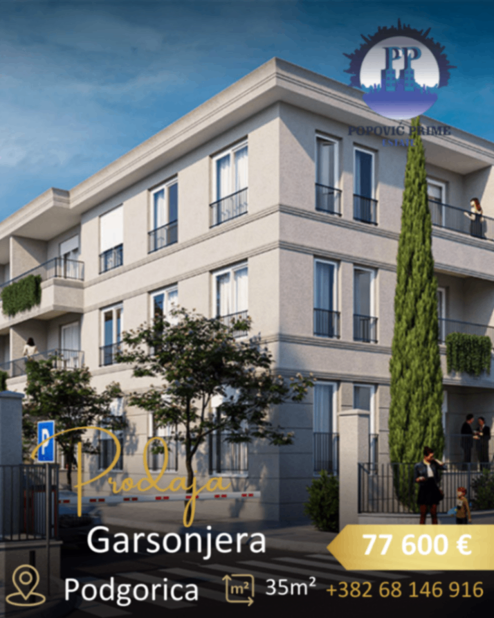 Продажа - Квартира Podgorica, Zelenika