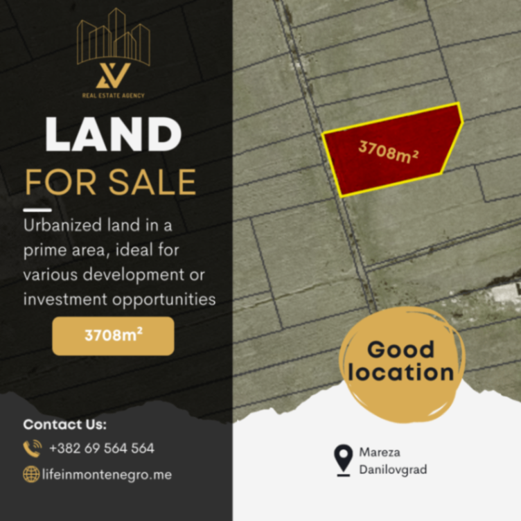 Prodaja - Zemljište Podgorica, Mareza