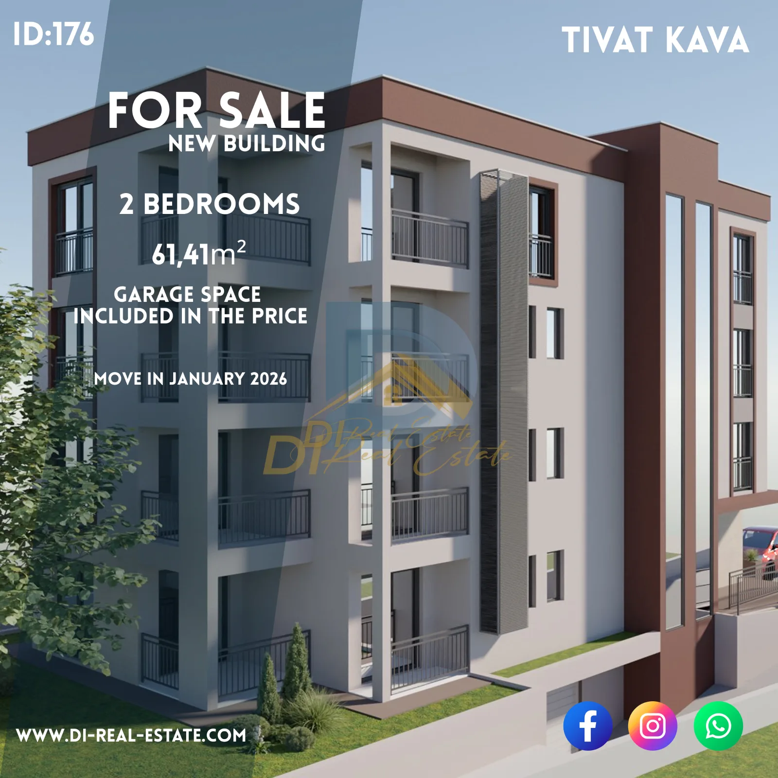 Sale - Apartment Tivat, Kava