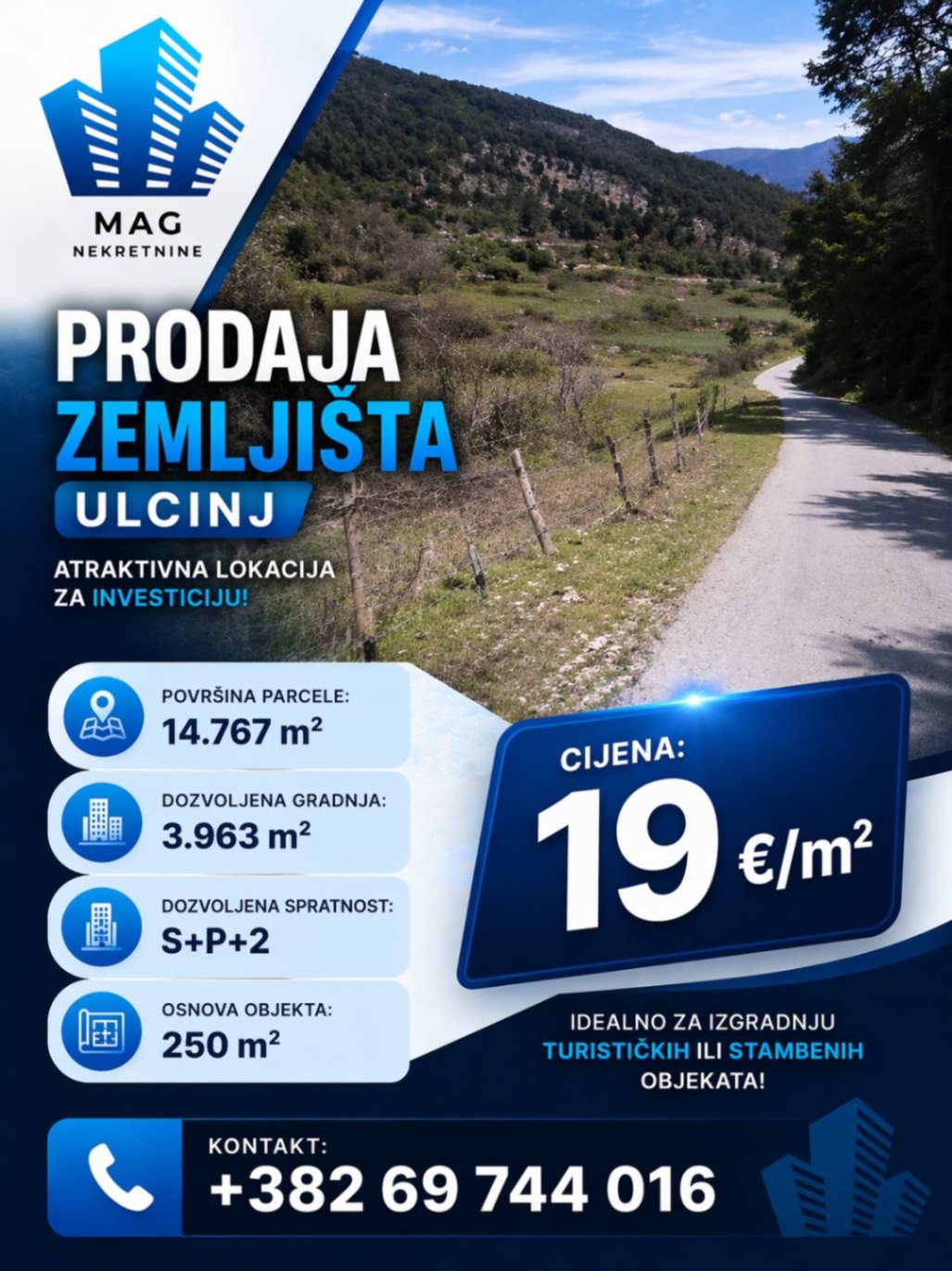 Prodaja - Zemljište Ulcinj, Krute