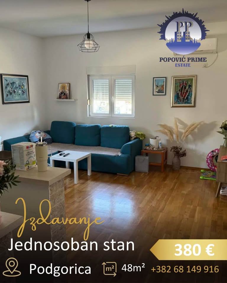 Izdavanje - Stan Podgorica, Zabjelo