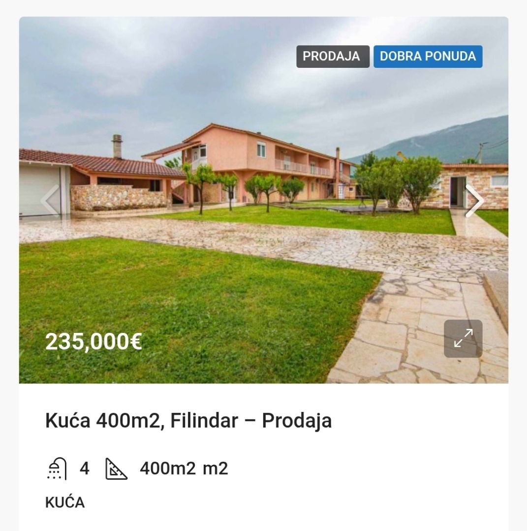 Prodaja - Kuća Danilovgrad, Glavica