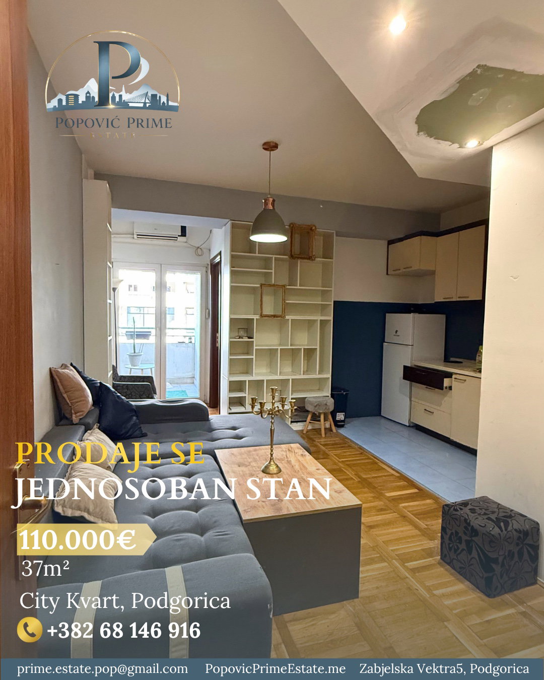 Prodaja - Stan Podgorica, City Kvart