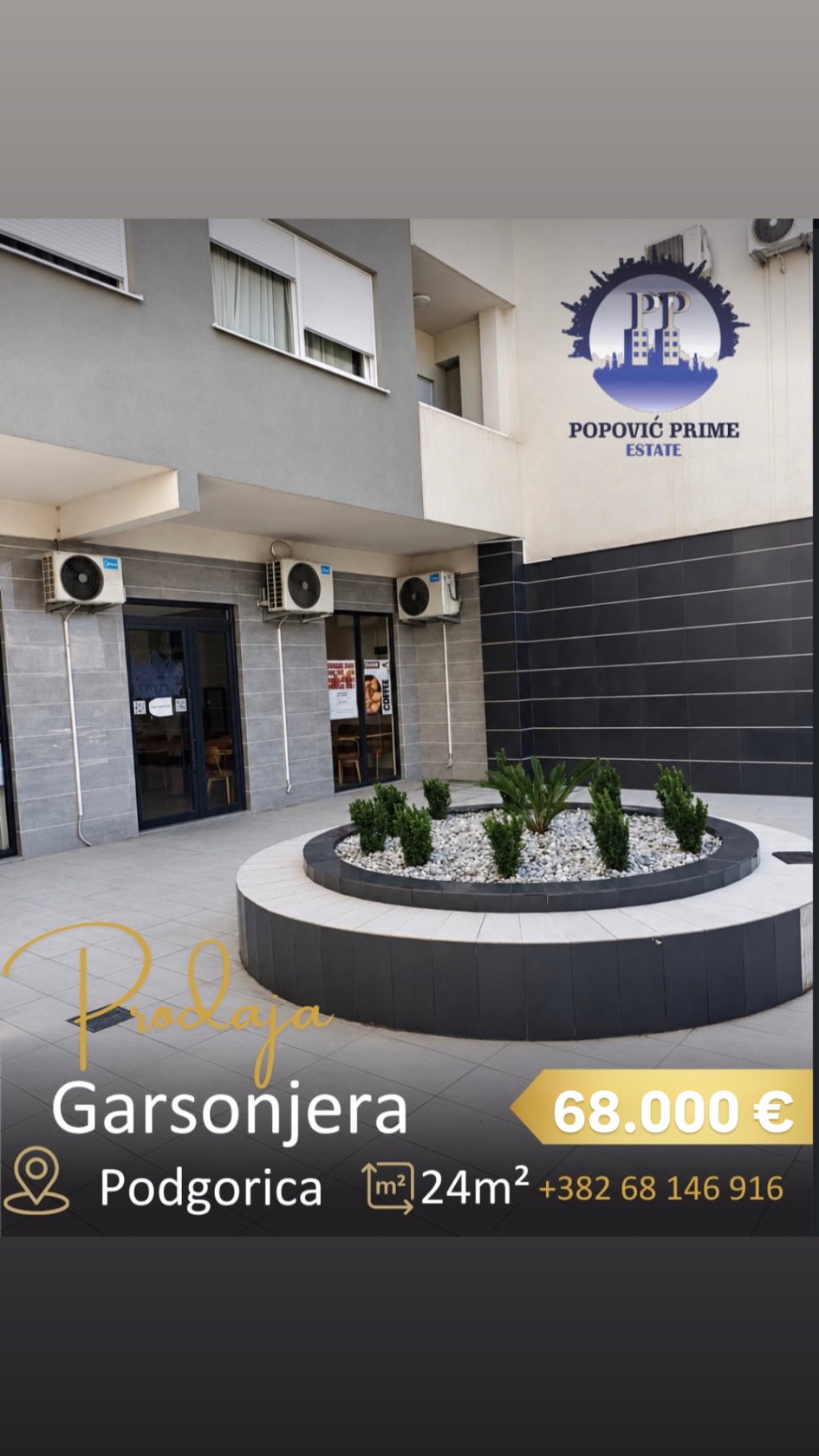 Продаж - Квартира Podgorica, Ljubović