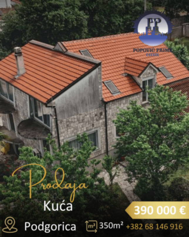 Satılık - Ev Podgorica, Tološi