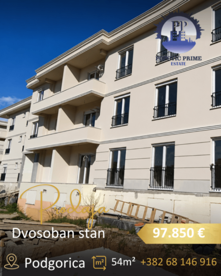 Prodaja - Stan Podgorica, Zelenika