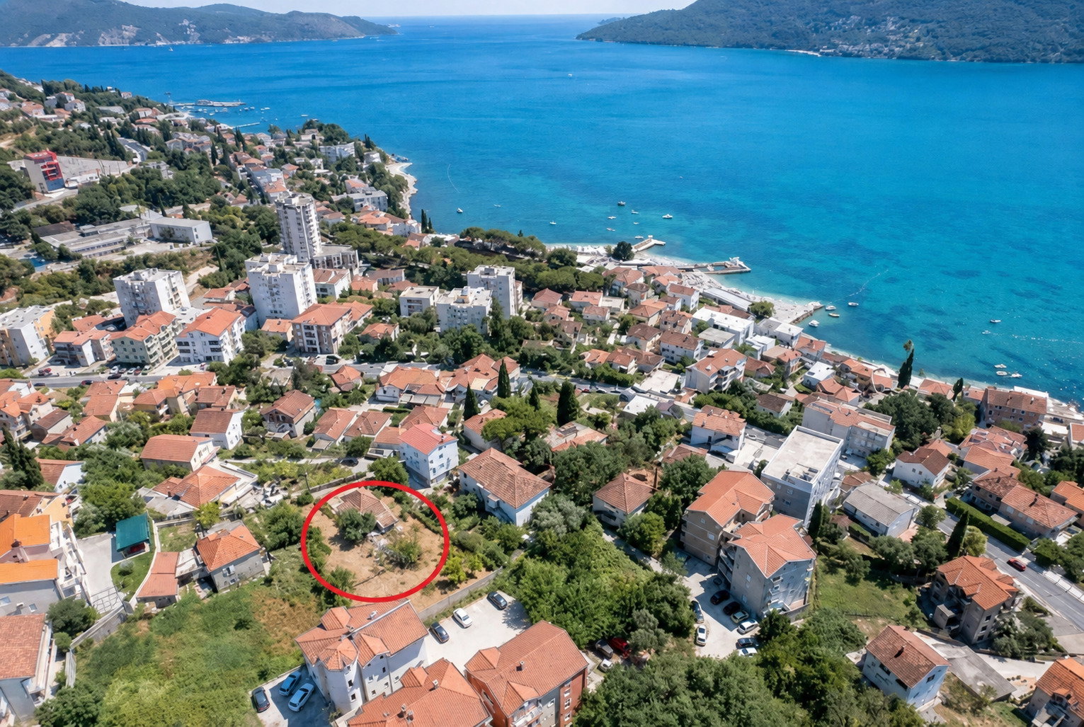 Satılık - Arazi Herceg Novi, Topla
