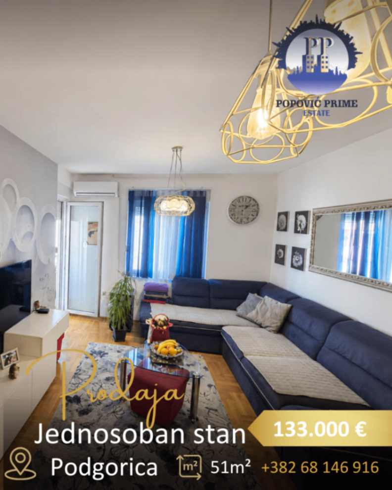 Prodaja - Stan Podgorica, Tuški Put