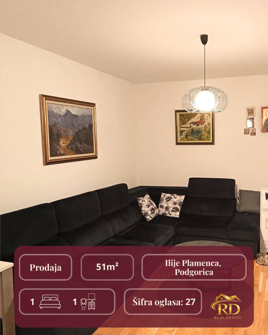 Prodaja - Stan Podgorica, Zabjelo