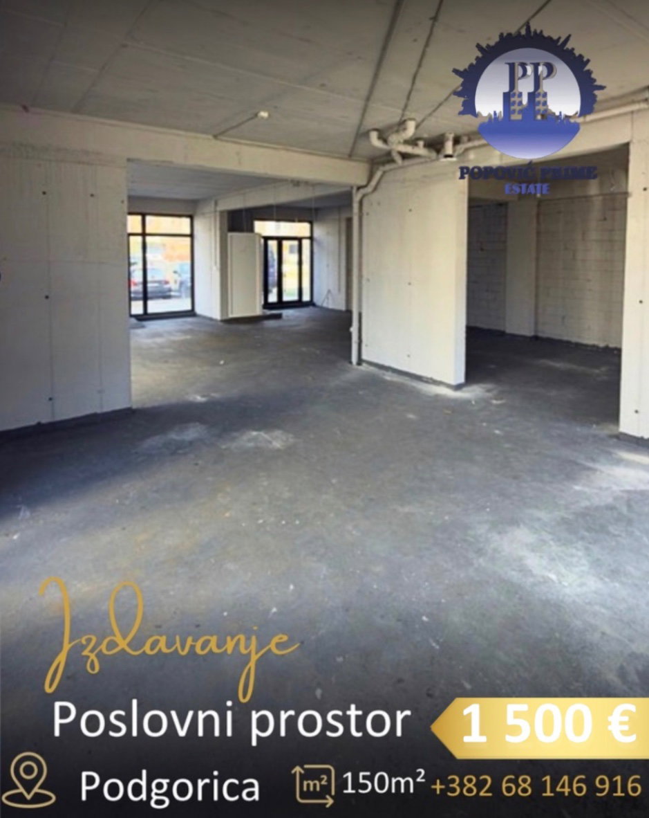 Rent - Office space Podgorica, Stari Aerodrom