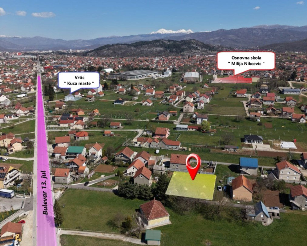 Sale - Land Nikšić, Kličevo