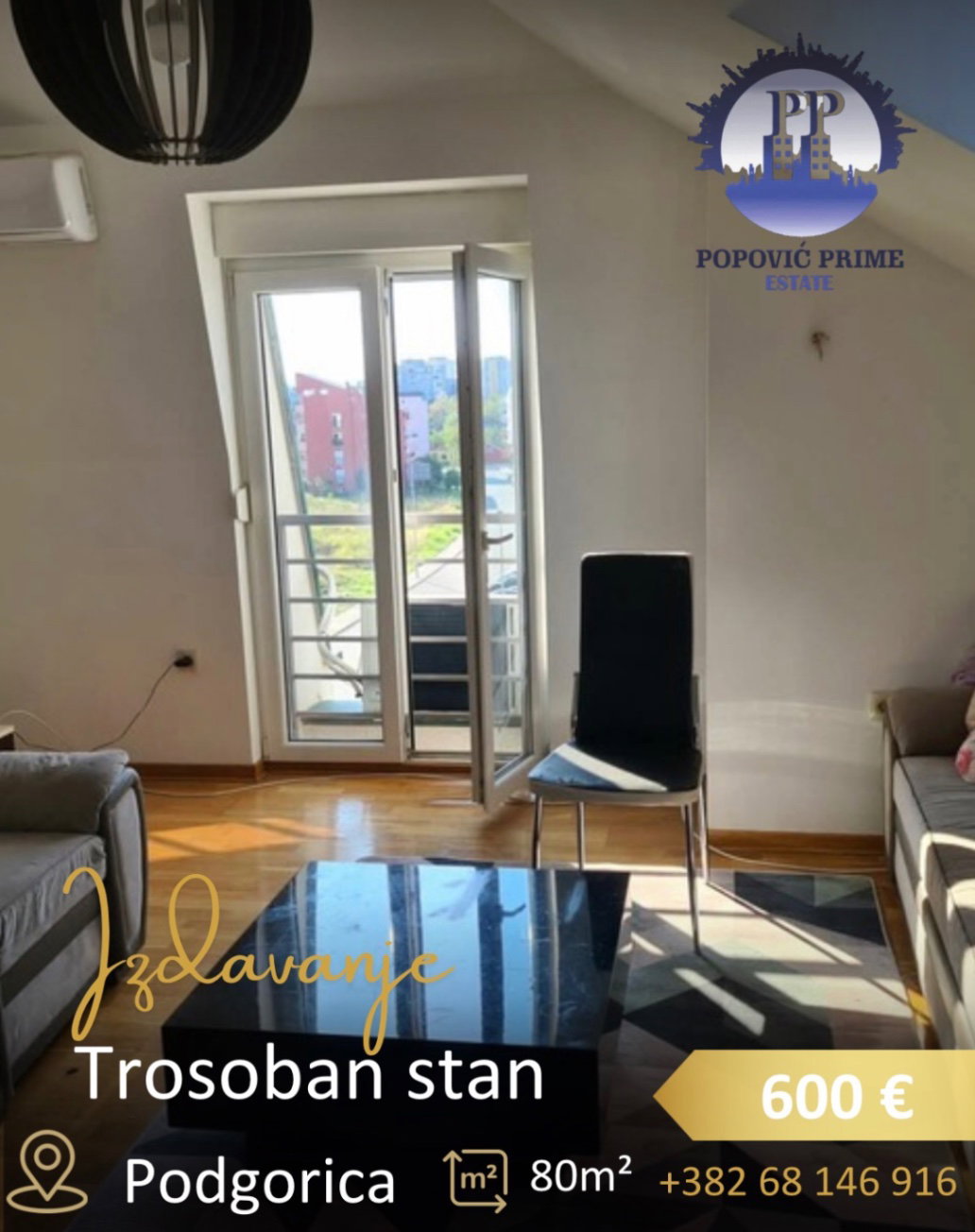 Kiralık - Daire Podgorica, Zabjelo