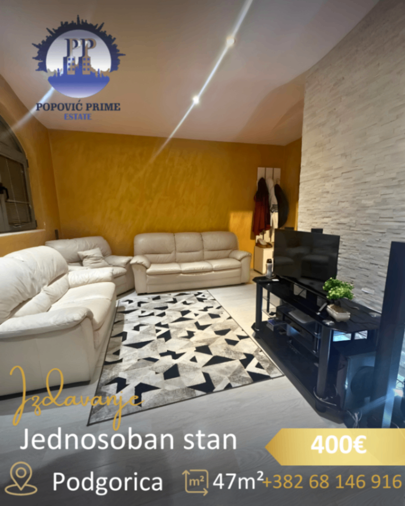 Оренда - Квартира Podgorica, Stari Aerodrom