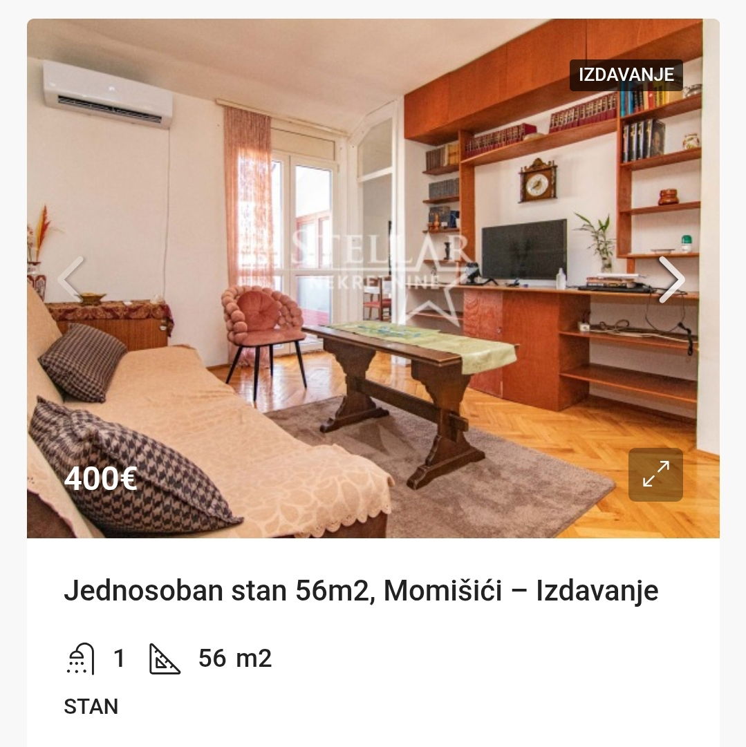 Rent - Apartment Podgorica, Momišići
