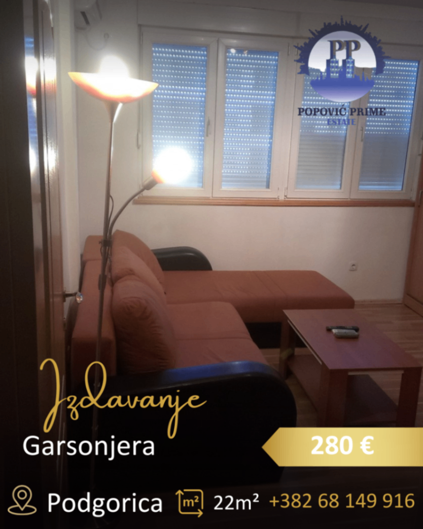 Аренда - Квартира Podgorica, Preko Morače