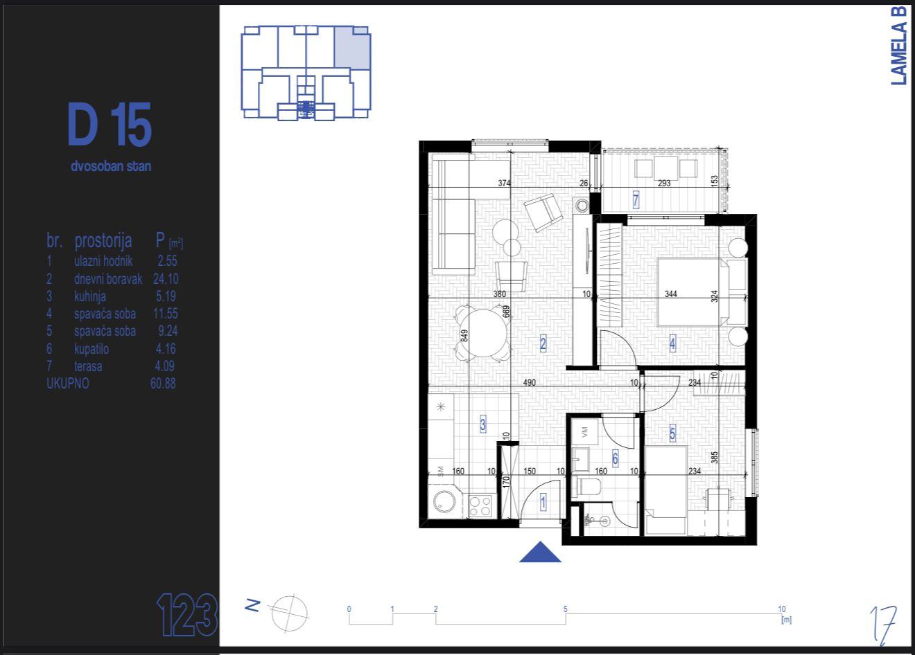 Продаж - Квартира Podgorica, Zabjelo