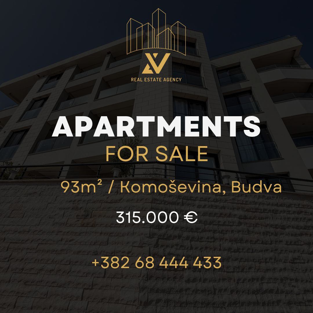 Sale - Apartment Budva, Komoševina