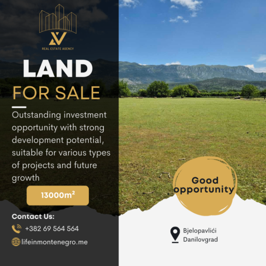 Продаж - Земля Danilovgrad, Danilovgrad