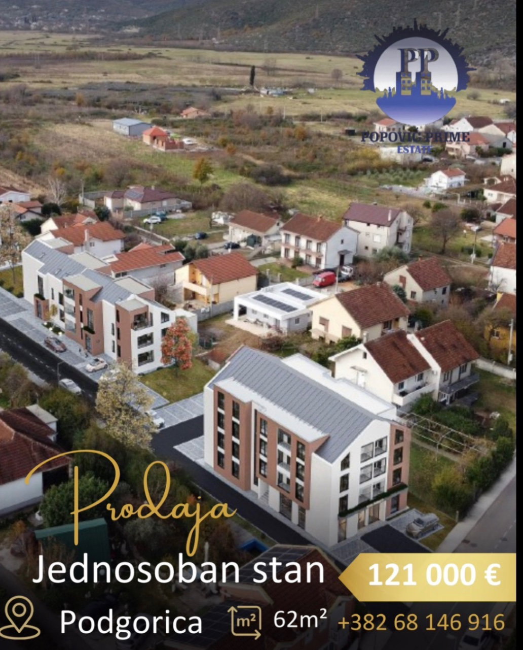 Продажа - Квартира Podgorica, Gornja Gorica