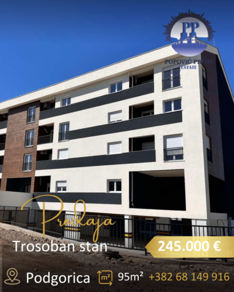 Продажа - Квартира Podgorica, Zabjelo