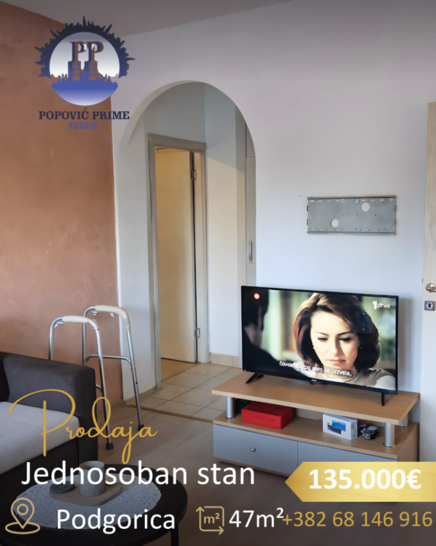 Продаж - Квартира Podgorica, Preko Morače