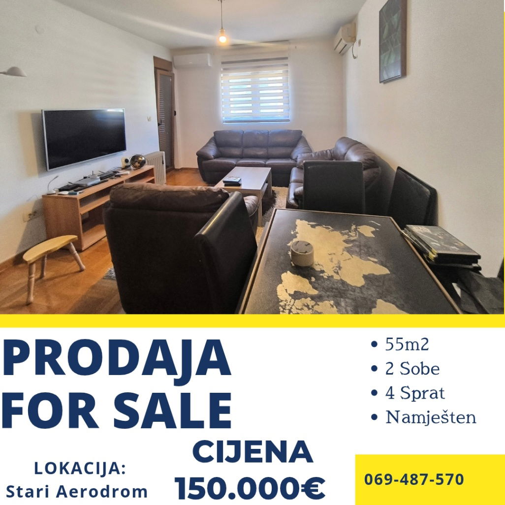 Prodaja - Stan Podgorica, Stari Aerodrom