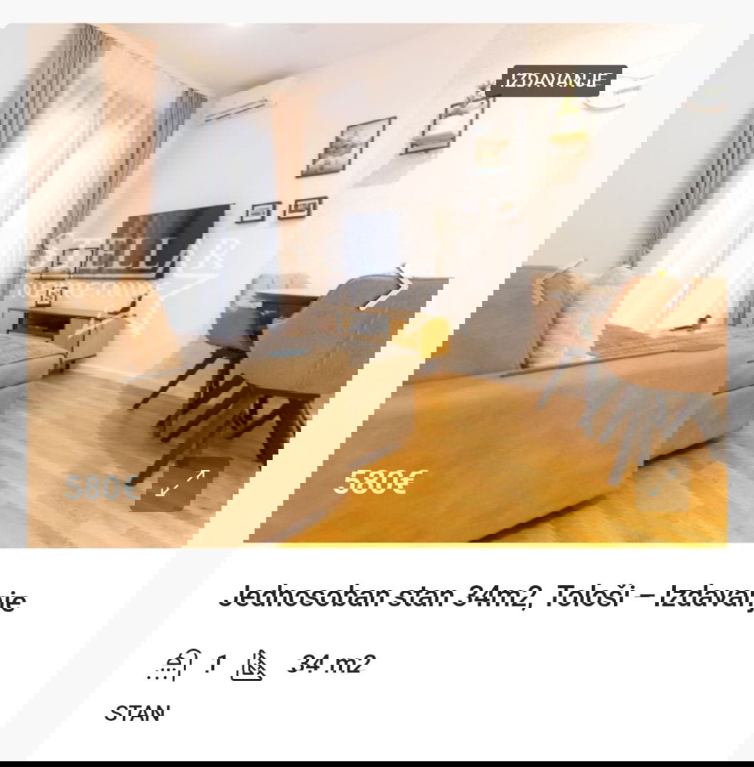 Rent - Apartment Podgorica, Tološi