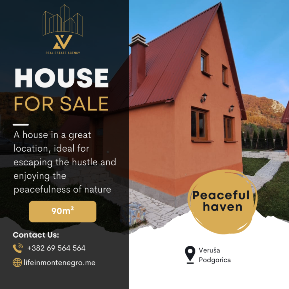 Продажа - Дом Podgorica, Veruša