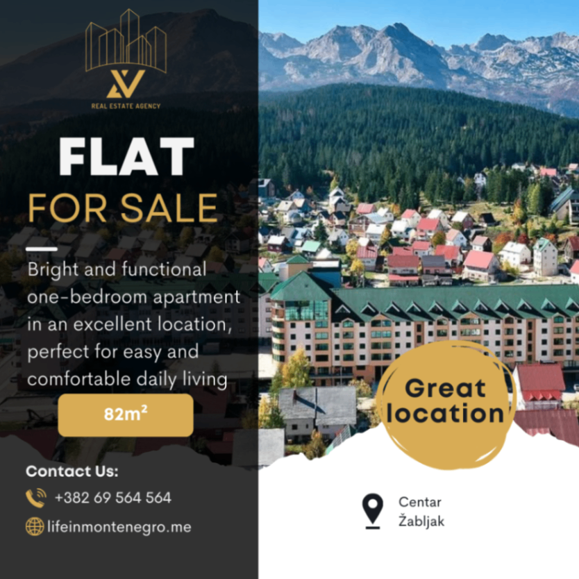 Prodaja - Stan Žabljak, Centar