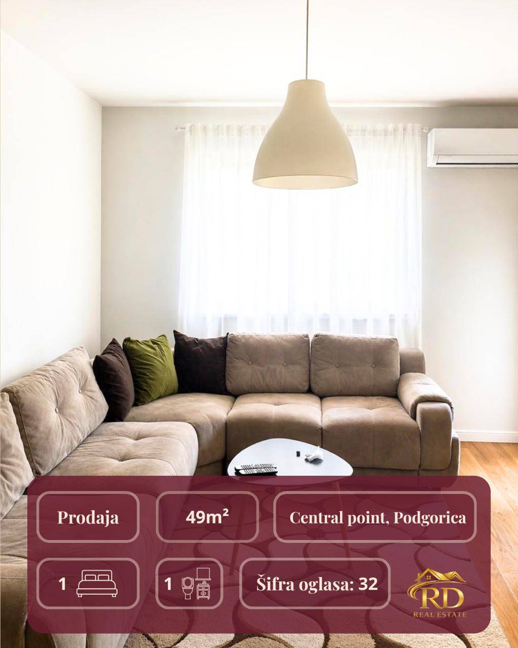 Prodaja - Stan Podgorica, Central Point