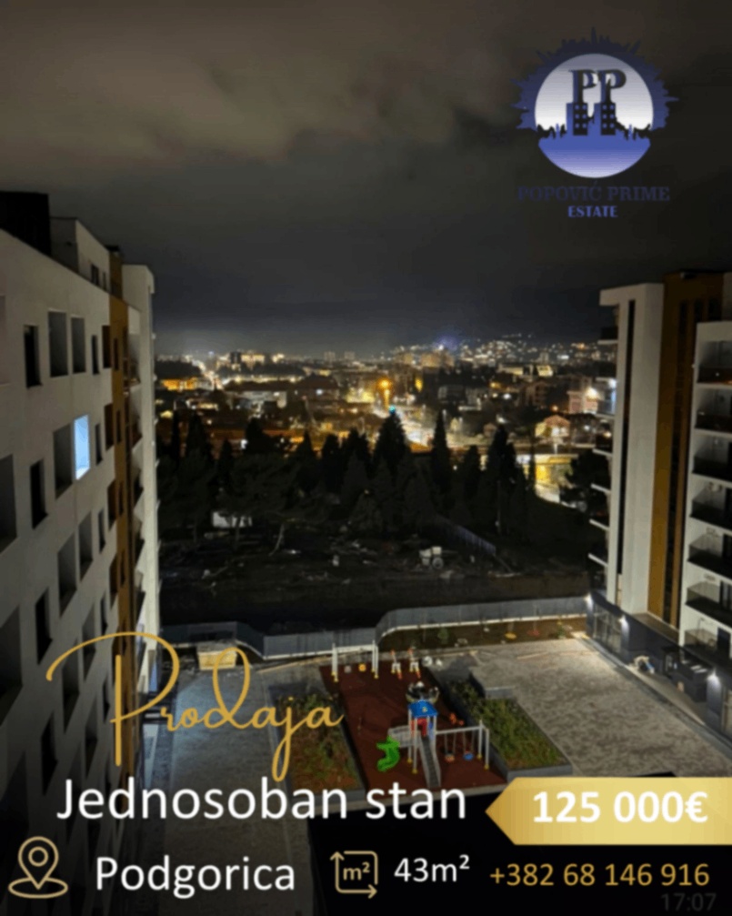 Продажа - Квартира Podgorica, Stari Aerodrom
