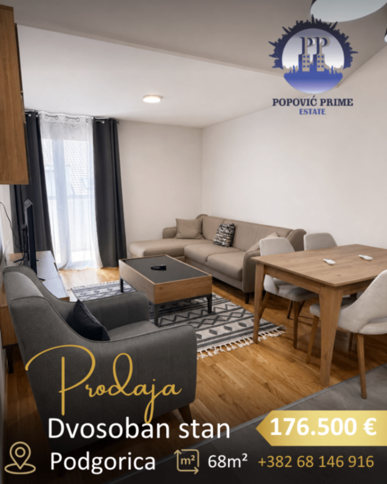 Satılık - Daire Podgorica, Zabjelo