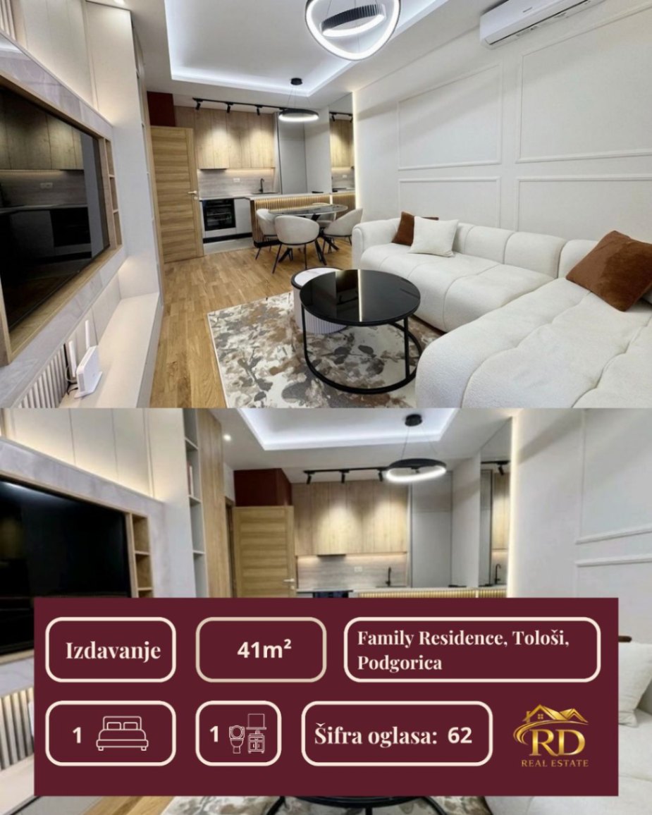 Kiralık - Daire Podgorica, Tološi