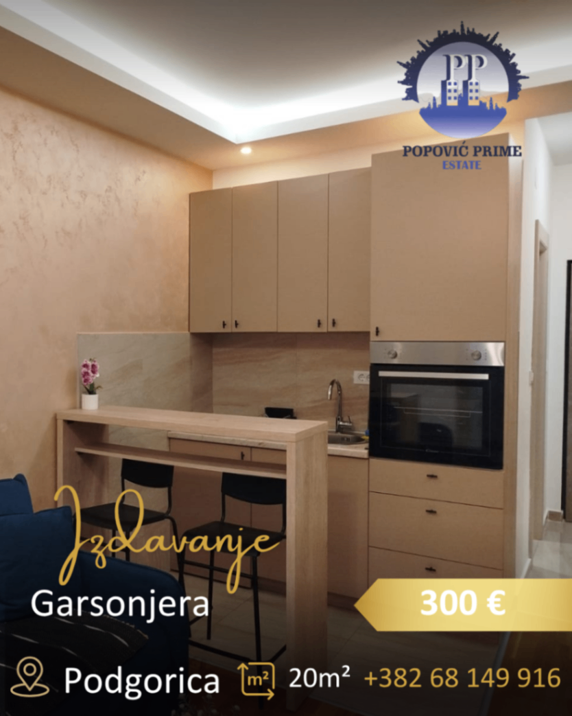 Оренда - Квартира Podgorica, Zabjelo