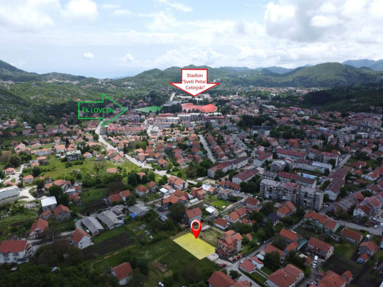 Продаж - Земля Cetinje, Cetinje