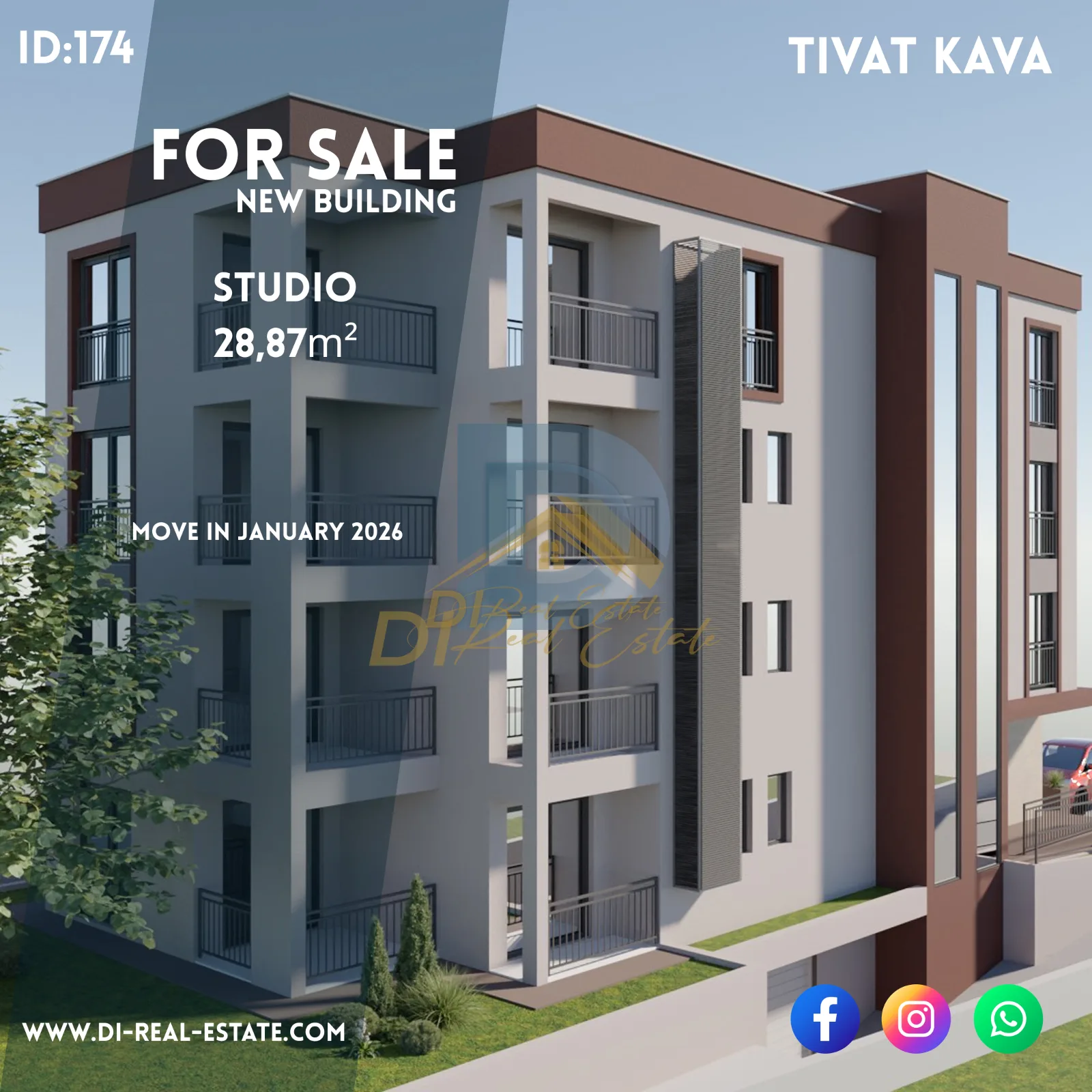 Sale - Apartment Tivat, Kava