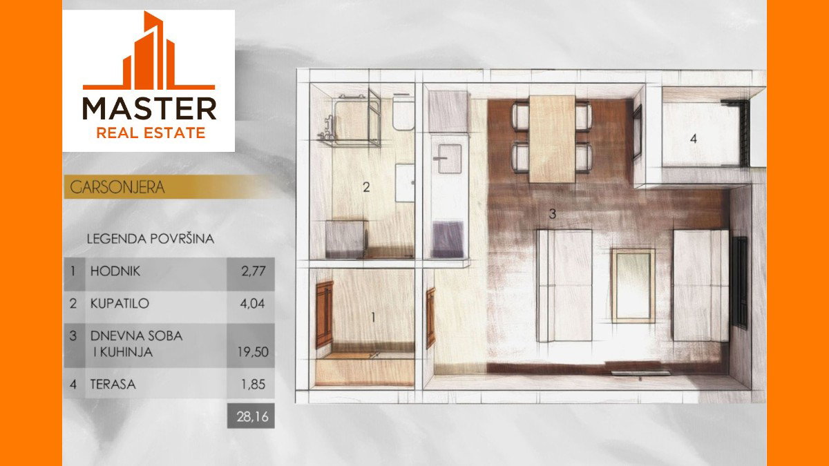 Satış - Daire Podgorica, Zabjelo