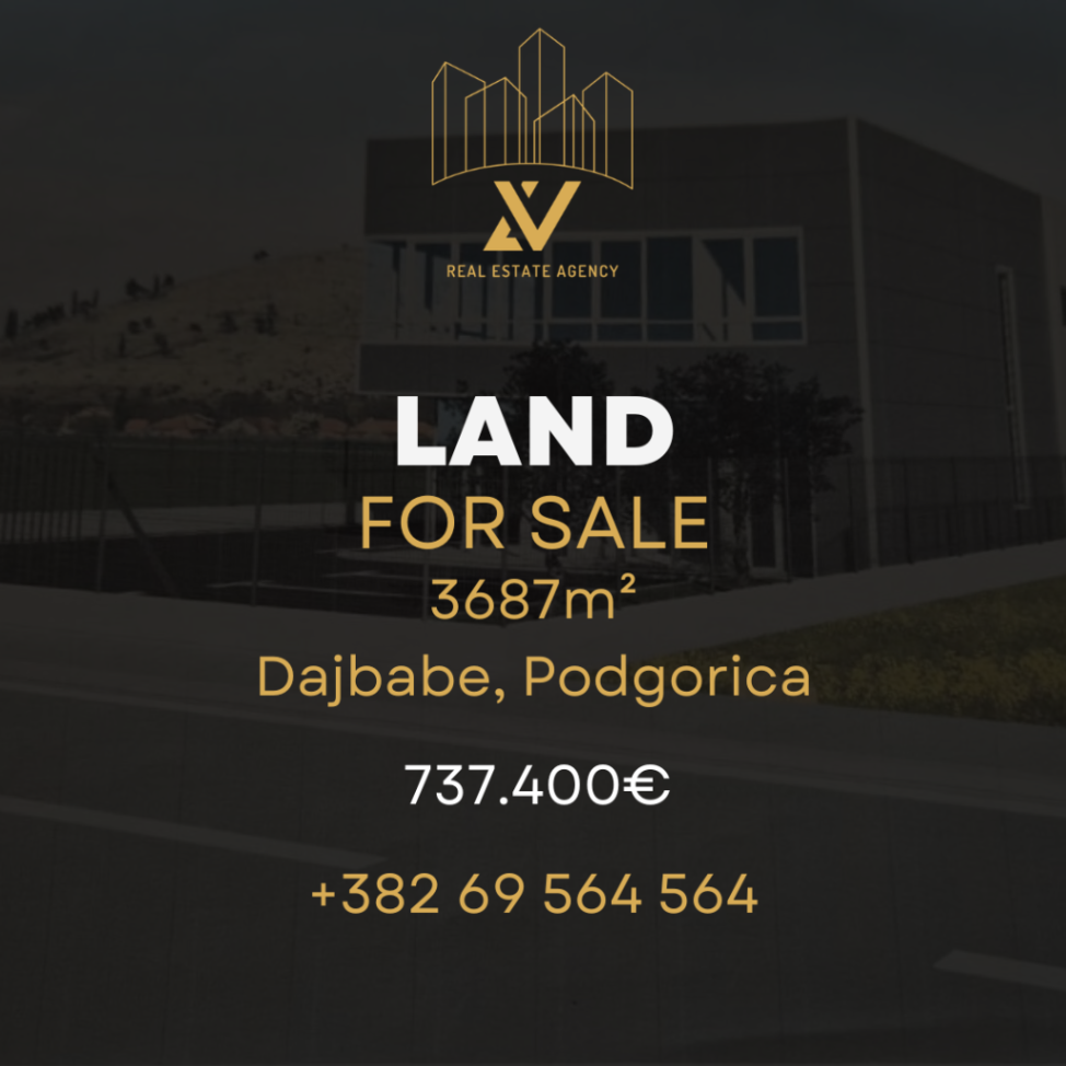 Prodaja - Zemljište Podgorica, Dajbabe