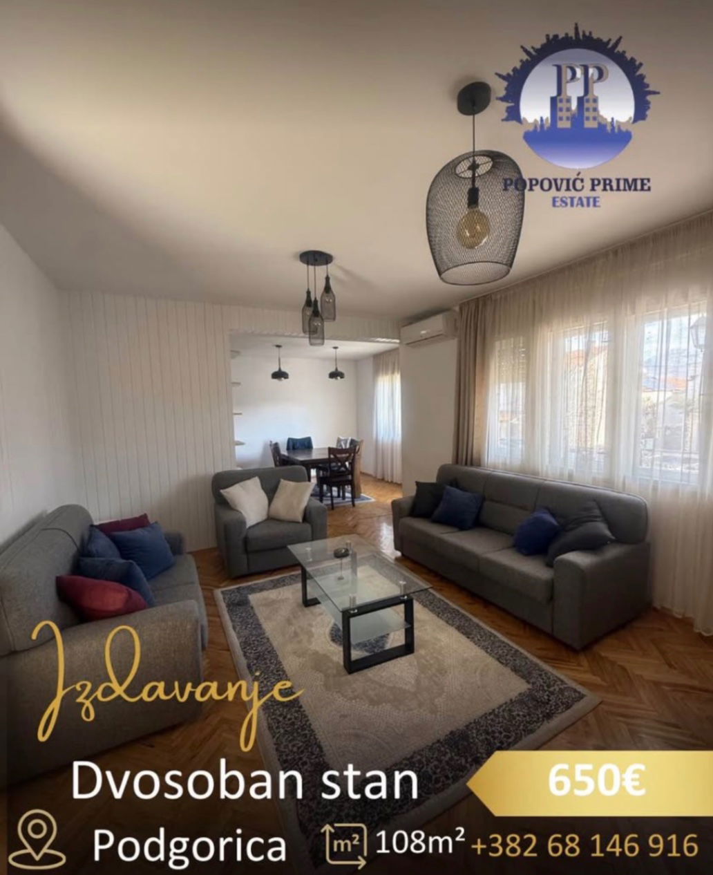 Kiralık - Daire Podgorica, Stari Aerodrom