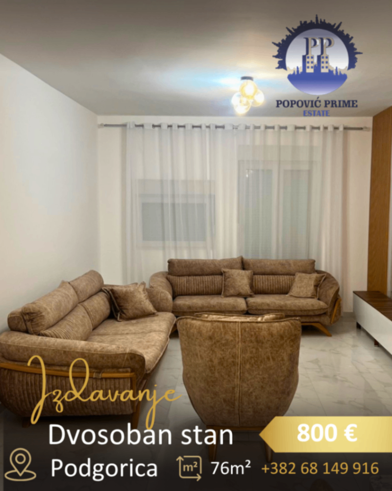 Kiralık - Daire Podgorica, Krivi Most
