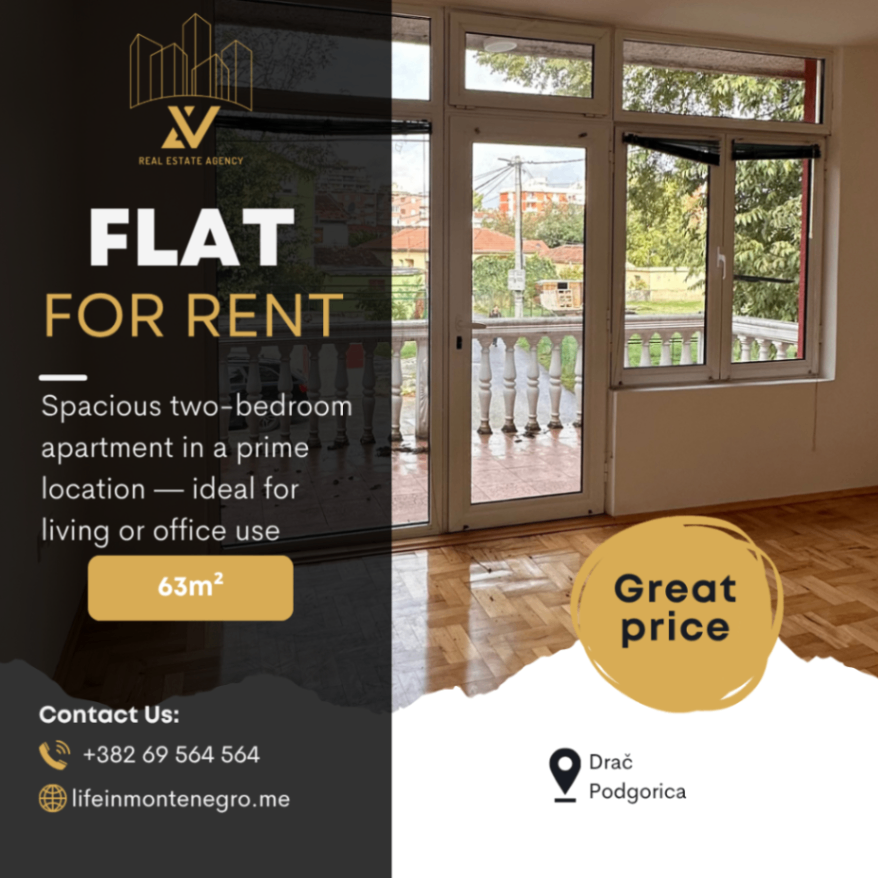 Rent - Apartment Podgorica, Drac