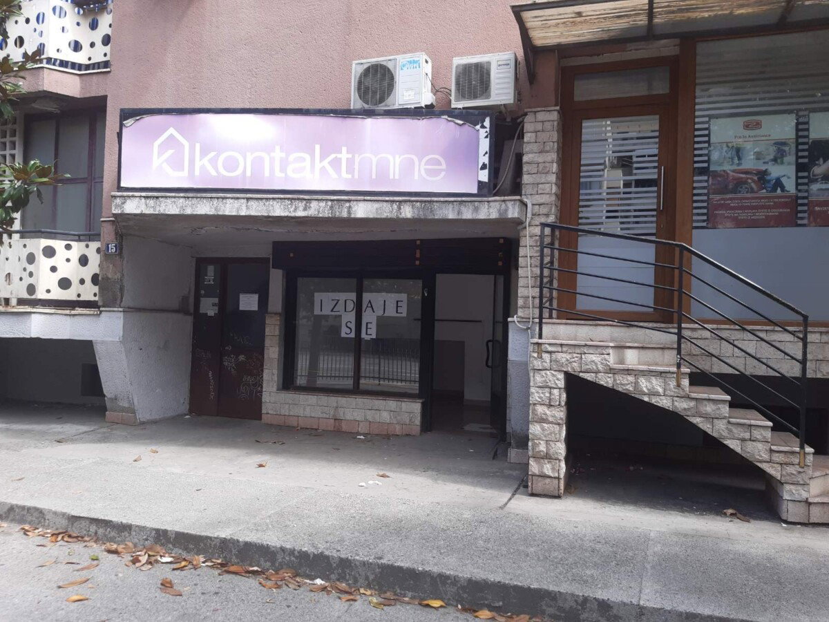 Izdavanje - Poslovni prostor Podgorica, Drač