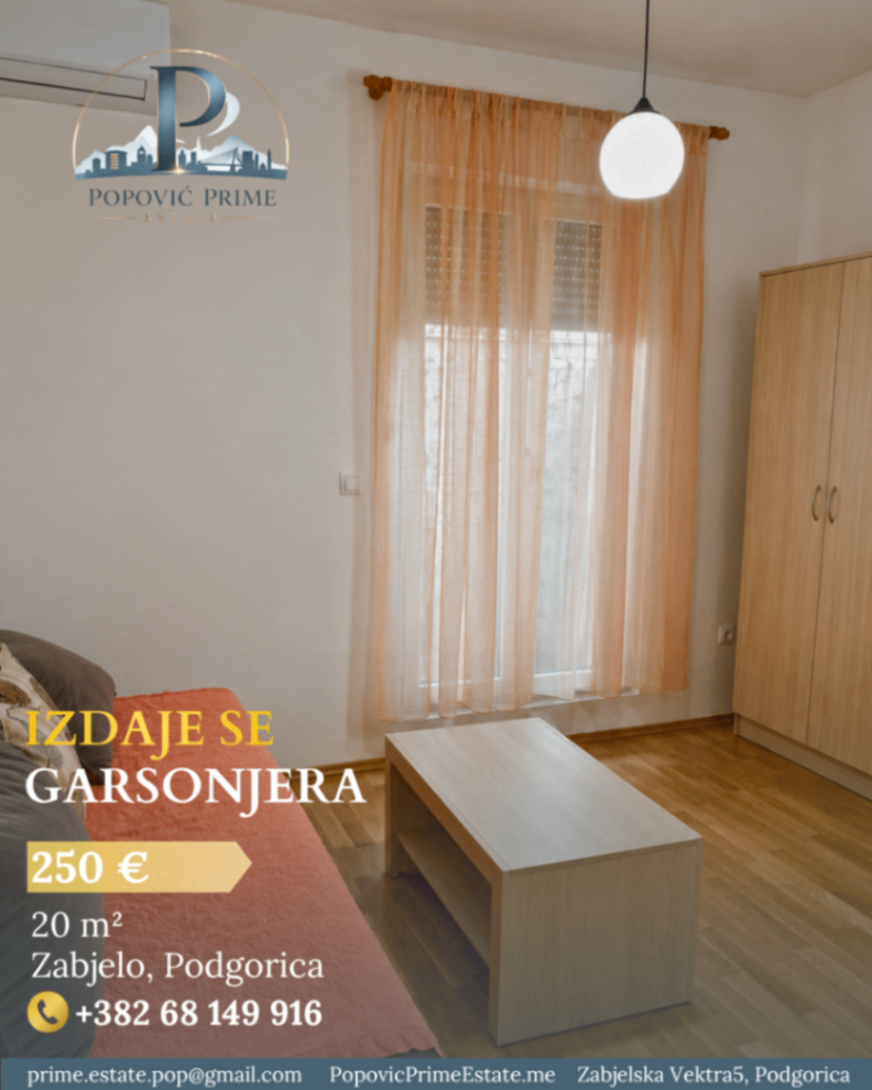 Аренда - Квартира Podgorica, Zabjelo