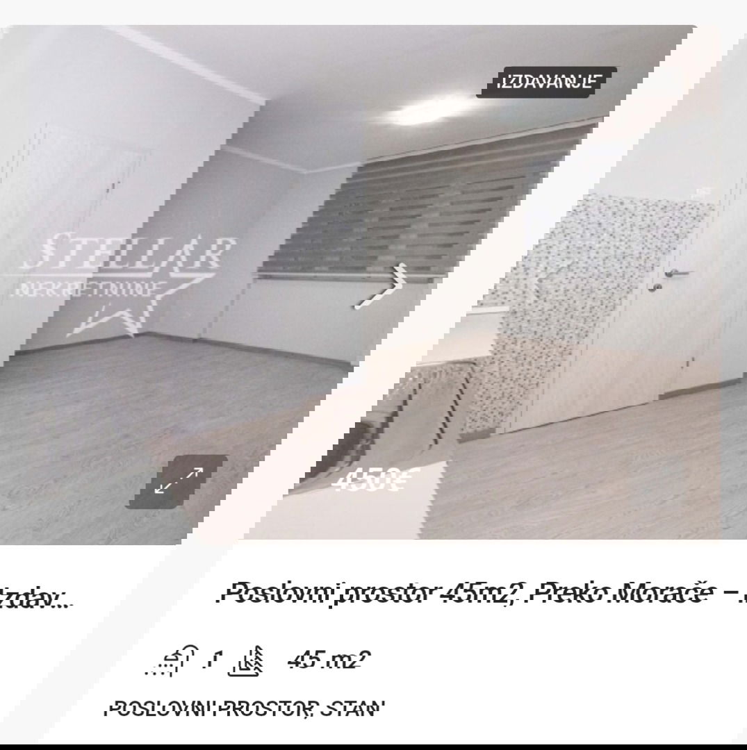 Rent - Office space Podgorica, Preko Morače