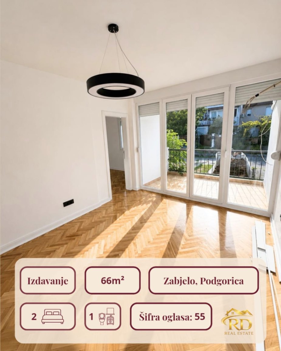 Kiralık - Daire Podgorica, Zabjelo