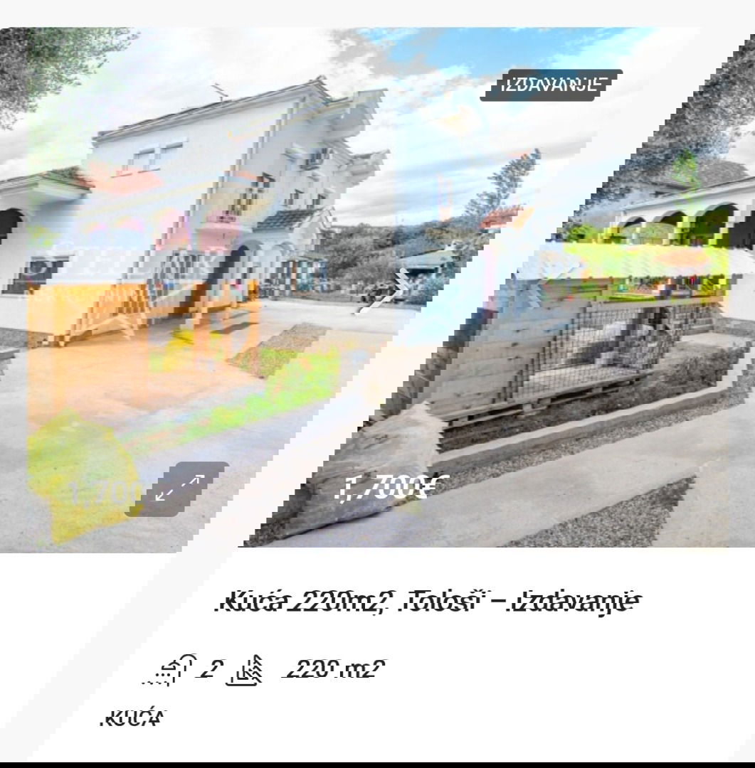 Rent - House Podgorica, Tološi