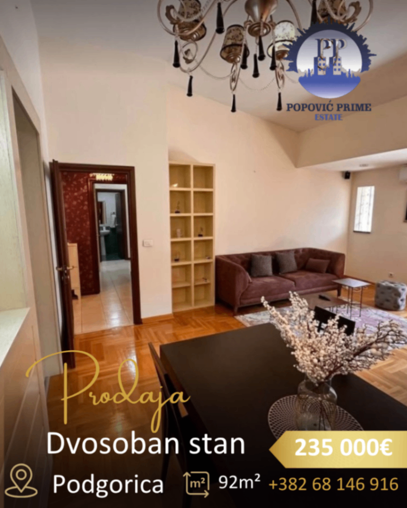 Продажа - Квартира Podgorica, City Kvart
