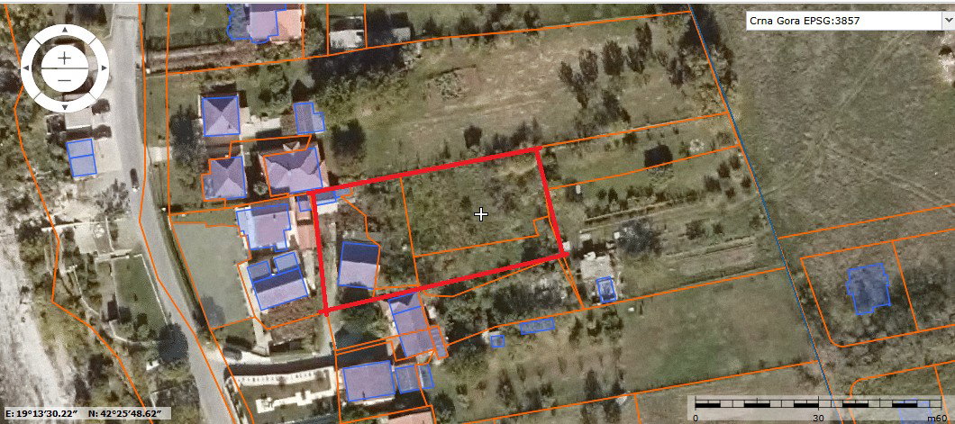 Satış - Arazi Podgorica, Dajbabe